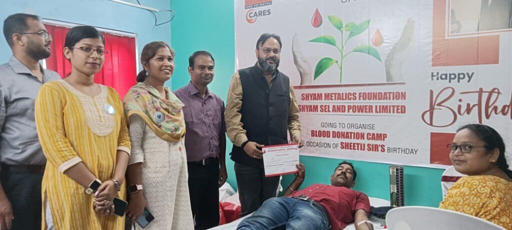 Jamuria blood donation camp – Sep 2023