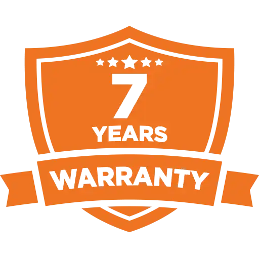 7 Years Warranty