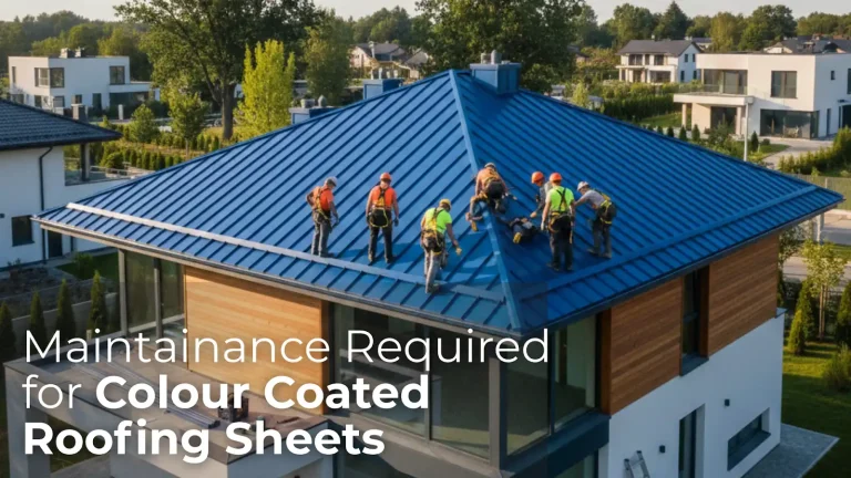 Maintenance Requirements for Colour Coated Roofing Sheet