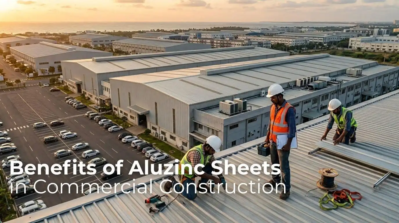 Benefits of Aluzinc Sheets in Commercial Construction