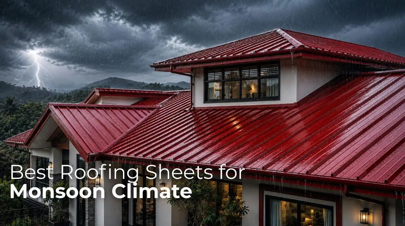 Best Roofing Sheets for Monsoon Climate