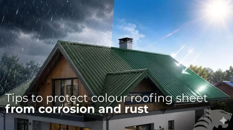 Tips To Protect Colour Roofing Sheet From Corrosion And Rust