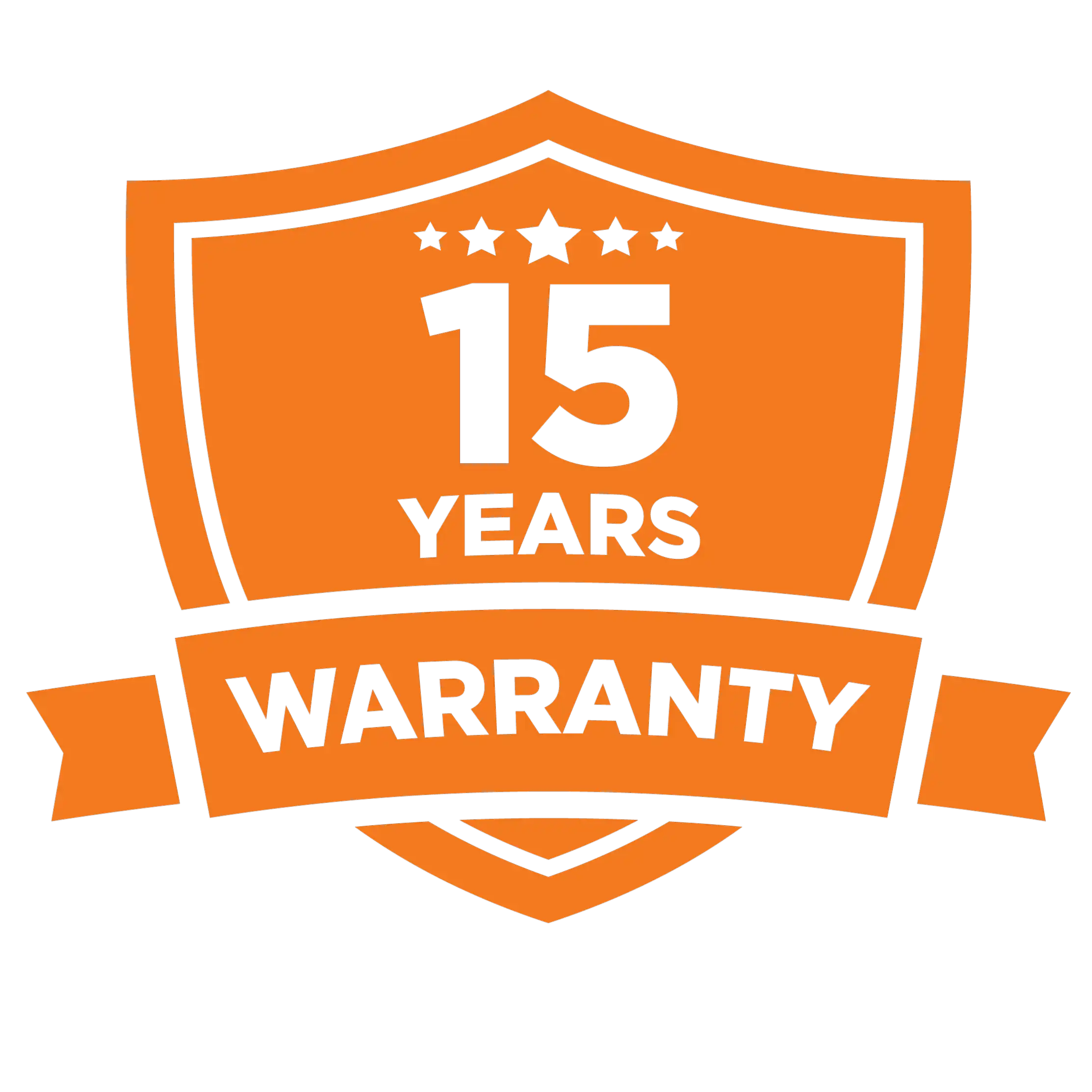 15 Years Warranty Icon
