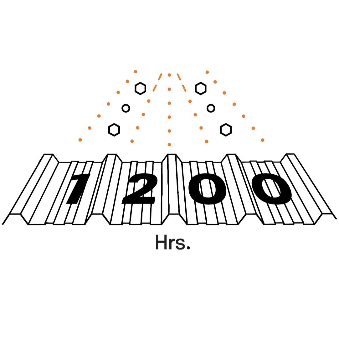 1200 Hours Salt Spray Test Icon