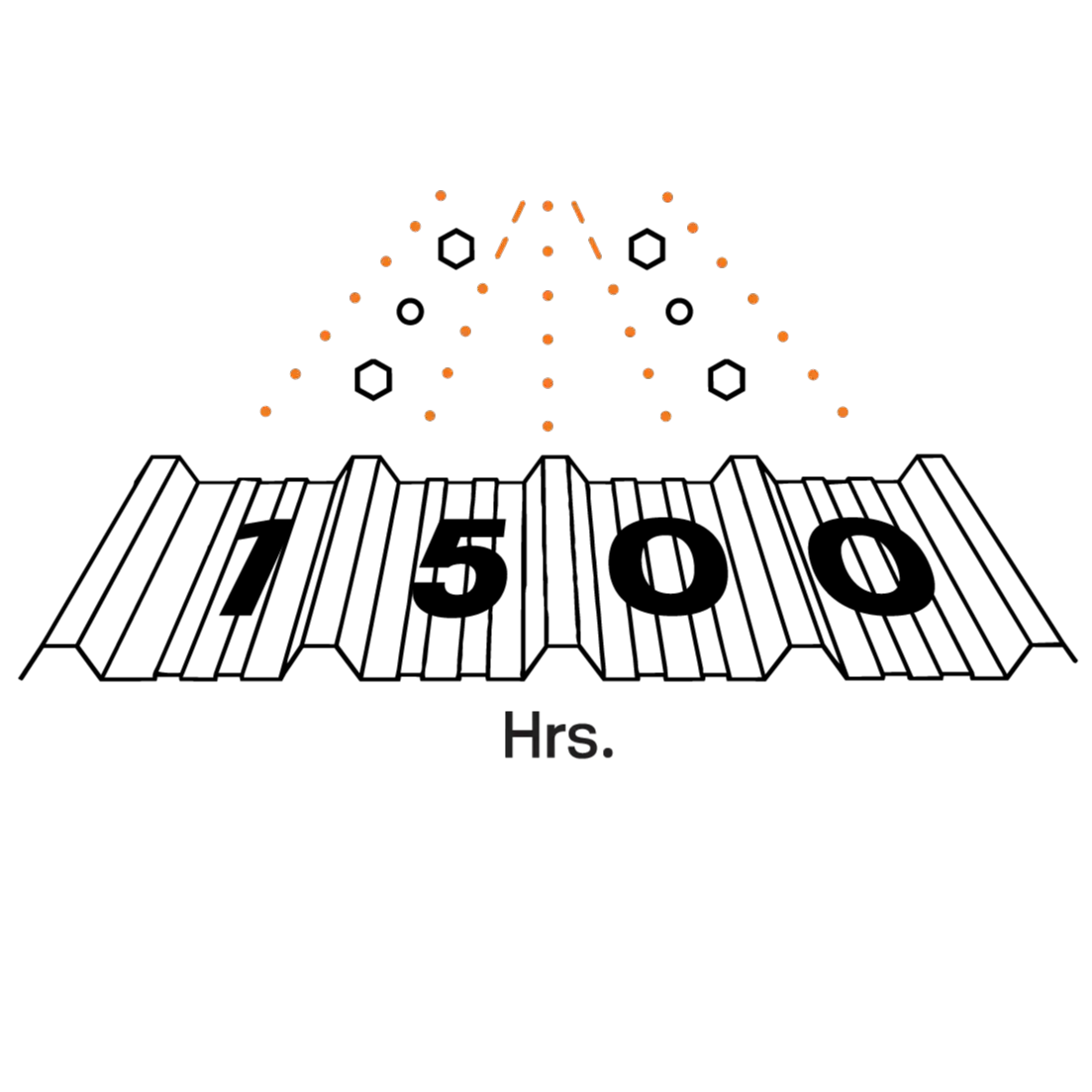 1500 Hours Salt Spray Test Icon