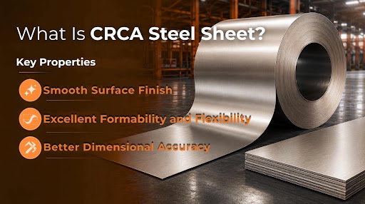 What is a CRCA Steel Sheet? Uses, Benefits and Applications