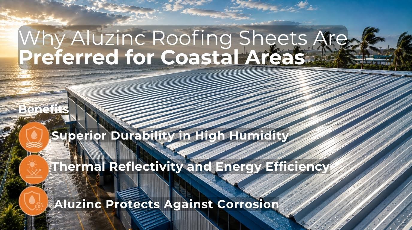Why Aluzinc Roofing Sheets are Preferred for Coastal Areas