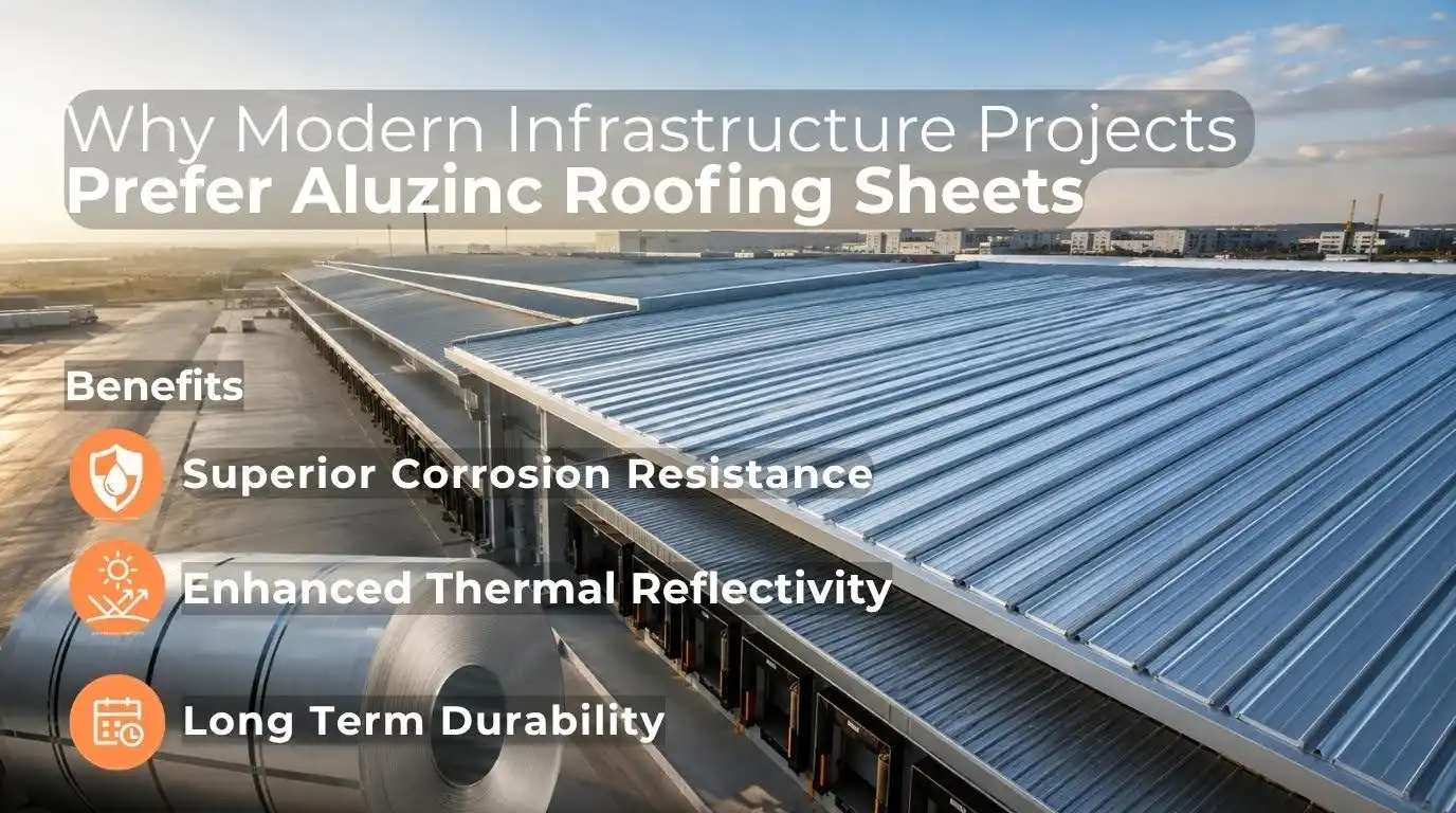 Why Modern Infrastructure Projects Prefer Aluzinc Roofing Sheets