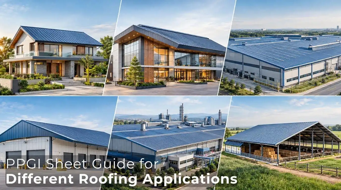 PPGI Sheet Guide for Different Roofing Applications